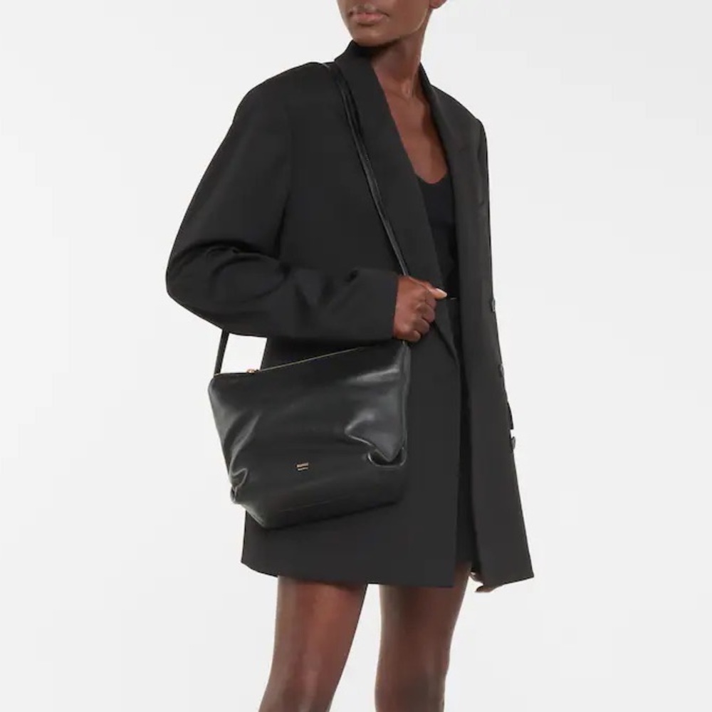 Khaite Frances Crossbody Bag - Black